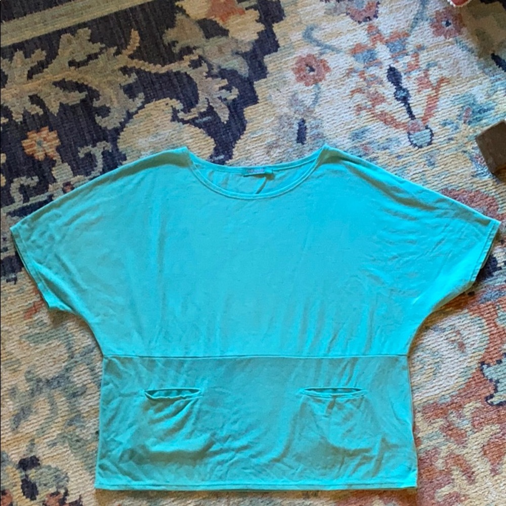 Fresh Produce Turquoise Shirt